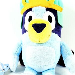 Bluey Plush Toy - Light Blue and Yellow